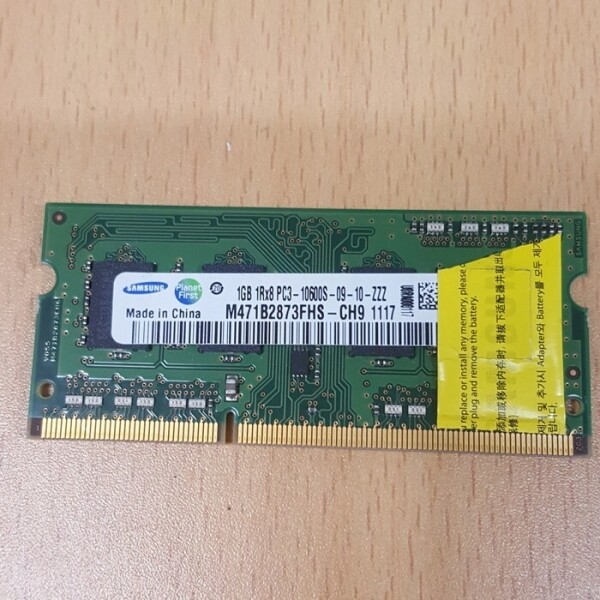 액정도매(LCD도매),RAM NT 1GB DDR3-1333 PC3-10600S M471B2873FHS-CH9 삼성중고