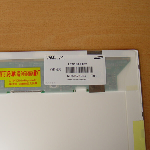 액정도매(LCD도매),LTN184KT01 LTN184KT02  18.4 WXGA HD+(1680x945) CCFL(미세스크래치)