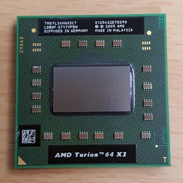 액정도매(LCD도매),CPU AMD Turion TL-56 TMDTL56HAX5CT Mobile CPU Processor Socket S1G1 638pin 1.8GHz 51