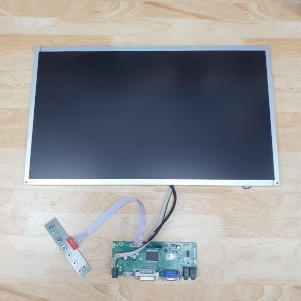 액정도매(LCD도매),AD보드포함 M185XW01 V.B  2 CCFL 중고액정 1366X768(HDMI/DVG/RGB)