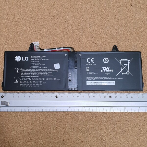 액정도매(LCD도매),배터리 LG LBJ722WE 7.6V 3.4Ah 15U340-LT1CK battery 15U34 BATT