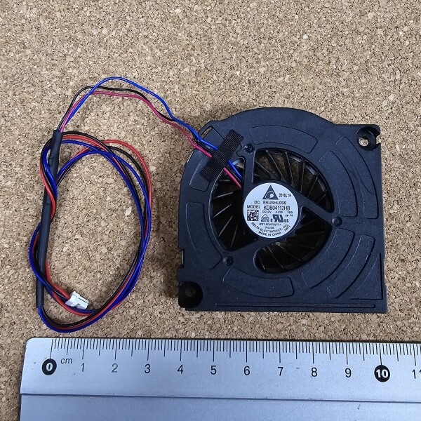 액정도매(LCD도매),쿨링팬 SAMSUNG KDB04112HB 12V 0.07A 3Pin Cooling Fan (케이블길이 40Cm)
